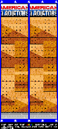 Thumbnail for a map of The Wall for the SNES game American Gladiators.