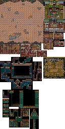 Thumbnail for a map of Aria for the SNES game Ancient Magic: Bazoo! Mahou Sekai.