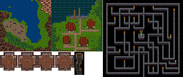 Thumbnail for a map of Wolfen for the SNES game Ancient Magic: Bazoo! Mahou Sekai.
