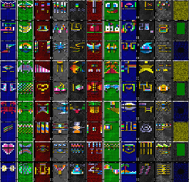 Thumbnail for a map of Rounds (Spoiler-Free) for the SNES game Arkanoid: Doh It Again.
