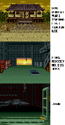 Thumbnail for a map of Bonus Stage Super Death Blow for the SNES game Art Of Fighting 2.