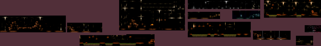 Thumbnail for a map of 4: Two-Face's Hideout / Warehouse (Unmarked) for the SNES game Batman Forever.