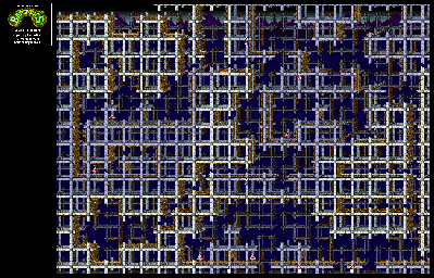Thumbnail for a map of Level 5: Tracktors for the SNES game Battletoads In Battlemaniacs.