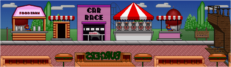 Thumbnail for a map of Level 05 for the SNES game Bebe's Kids.