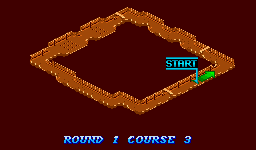 Thumbnail for a map of Course 3: Sewerage Round 1: The Maze (In-Game Map) for the SNES game Biker Mice From Mars.