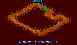 Thumbnail for a map of Course 5: Fortress Round 3: Venus Base (In-Game Map) for the SNES game Biker Mice From Mars.