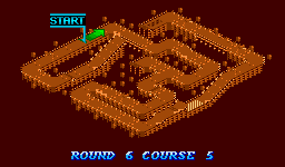 Thumbnail for a map of Course 5: Fortress Round 6: Mars Base (In-Game Map) for the SNES game Biker Mice From Mars.