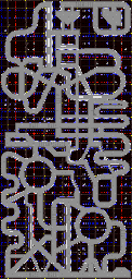 Thumbnail for a map of Neo Tokyo for the SNES game Bishin Densetsu Zoku: The Legend Of Bishin.