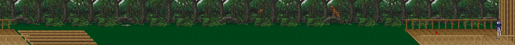 Thumbnail for a map of Stage 2 Area 2: Tropical Jungle for the SNES game Bishoujo Senshi Sailor Moon R.