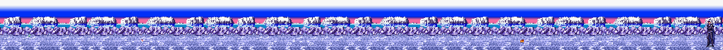 Thumbnail for a map of Stage 4 Area 2: Negaverse Icelands for the SNES game Bishoujo Senshi Sailor Moon.