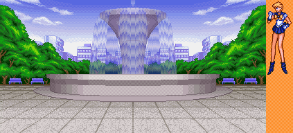 Thumbnail for a map of National Park (Sailor Uranus) for the SNES game Bishoujo Senshi Sailor Moon Super S: Zenin Sanka!! - Shuyaku Soudatsusen.