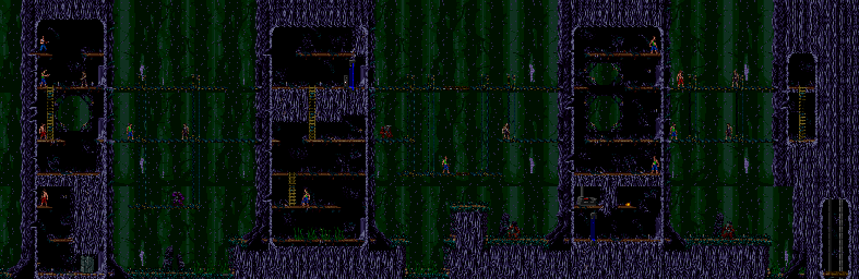 Thumbnail for a map of Stage 2 Level 1 for the SNES game Blackthorne.