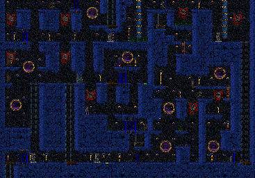 Thumbnail for a map of Stage 4 Level 2 for the SNES game Blackthorne.