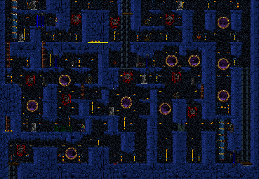 Thumbnail for a map of Stage 4 Level 3 for the SNES game Blackthorne.