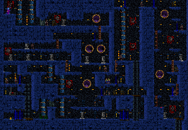 Thumbnail for a map of Stage 4 Level 4 for the SNES game Blackthorne.