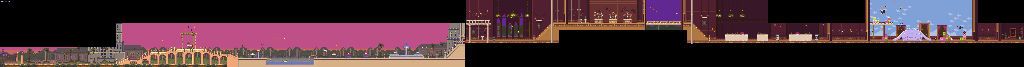 Thumbnail for a map of Stage 1: Mansion for the SNES game Bonkers.