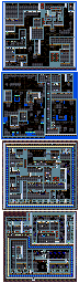 Thumbnail for a map of Abell Civilization Ruins (Unmarked) for the SNES game Brain Lord.