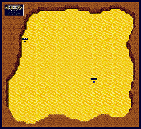 Thumbnail for a map of Barren Land for the SNES game Brain Lord.