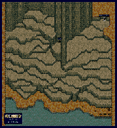 Thumbnail for a map of Droog Mountain for the SNES game Brain Lord.