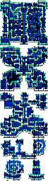 Thumbnail for a map of Ice Castle (Unmarked) for the SNES game Brain Lord.