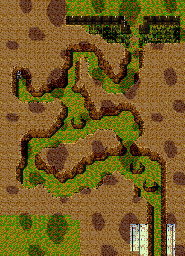 Thumbnail for a map of Southern Highway (Clouds) for the SNES game Brain Lord.