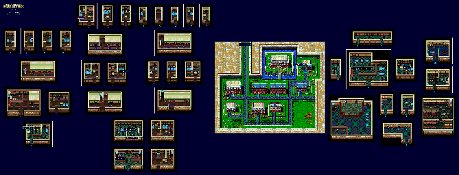 Thumbnail for a map of Toronto for the SNES game Brain Lord.