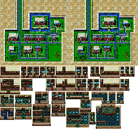 Thumbnail for a map of Toronto (Unmarked) for the SNES game Brain Lord.