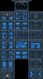 Thumbnail for a map of Level 6 for the SNES game BS Zelda.
