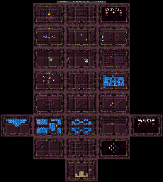Thumbnail for a map of Level 8 for the SNES game BS Zelda.