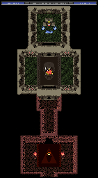 Thumbnail for a map of Level 9 for the SNES game BS Zelda.