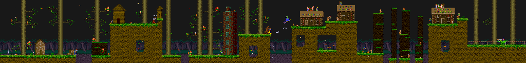 Thumbnail for a map of Level 1.3 for the SNES game Bugs Bunny In Rabbit Rampage.