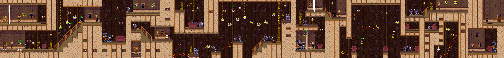 Thumbnail for a map of Level 13 for the SNES game Bugs Bunny In Rabbit Rampage.