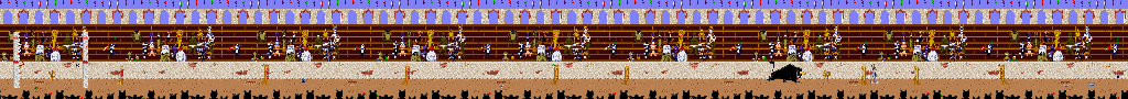 Thumbnail for a map of Level 400 for the SNES game Bugs Bunny In Rabbit Rampage.