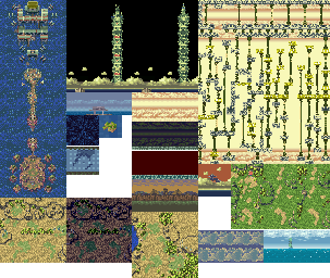 Thumbnail for a map of Miscellaneous for the SNES game Bushi Seiryuuden: Futari no Yuusha.