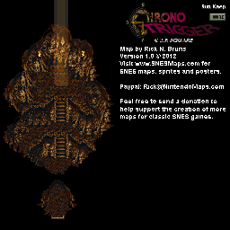 Thumbnail for a map of 1000 A.D. Sun Keep for the SNES game Chrono Trigger.