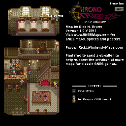 Thumbnail for a map of 1000 A.D. Truce Inn for the SNES game Chrono Trigger.