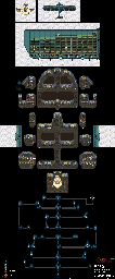 Thumbnail for a map of 12000 B.C. Blackbird (Flying) for the SNES game Chrono Trigger.