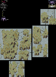 Thumbnail for a map of 12000 B.C. Mountain Of Woe for the SNES game Chrono Trigger.