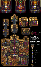 Thumbnail for a map of 12000 B.C. Zeal Palace for the SNES game Chrono Trigger.