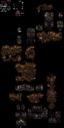 Thumbnail for a map of 600 A.D. Giant's Claw for the SNES game Chrono Trigger.