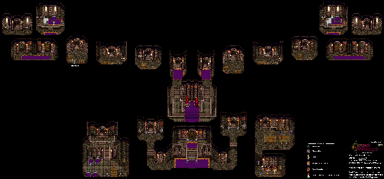 Thumbnail for a map of 600 A.D. Guardia Castle for the SNES game Chrono Trigger.