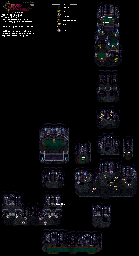 Thumbnail for a map of 600 A.D. Northern Ruins for the SNES game Chrono Trigger.
