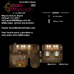 Thumbnail for a map of 600 A.D. Porre Elder's House for the SNES game Chrono Trigger.