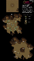 Thumbnail for a map of 600 A.D. Sunken Desert for the SNES game Chrono Trigger.