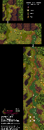 Thumbnail for a map of 65000000 B.C. Mystic Mts for the SNES game Chrono Trigger.