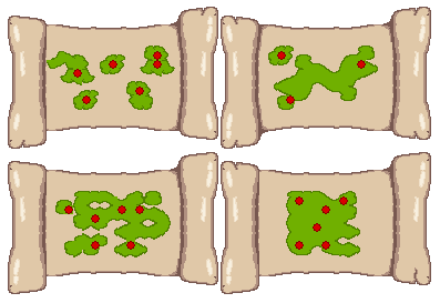 Thumbnail for a map of Mini-Maps for the SNES game Corn Buster.