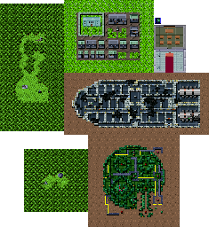 Thumbnail for a map of Farworld for the SNES game Cyber Knight.