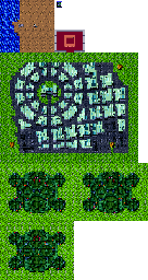 Thumbnail for a map of Gordik for the SNES game Cyber Knight.