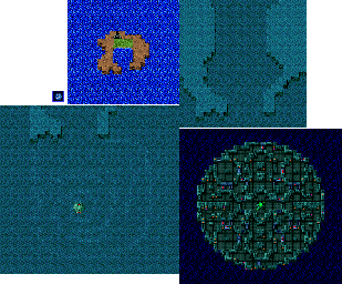 Thumbnail for a map of Jarzela for the SNES game Cyber Knight.