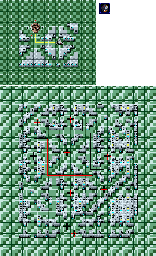 Thumbnail for a map of Ricrasse for the SNES game Cyber Knight.
